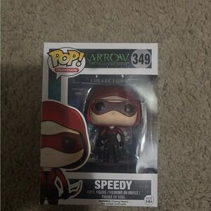 Funko Pop Speedy Red and Black Vinyl Figure